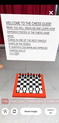 AR chess learning guide